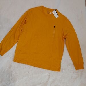 Polo Ralph Lauren Yellow Long Sleeve Shirt